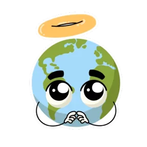 Стикер из набора Глобус