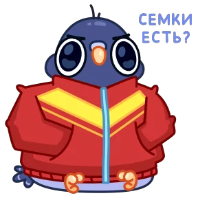 Стикер из набора Голубчик