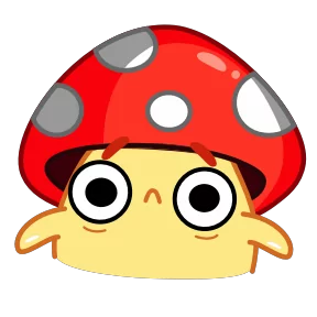 Стикер из набора Грибочек