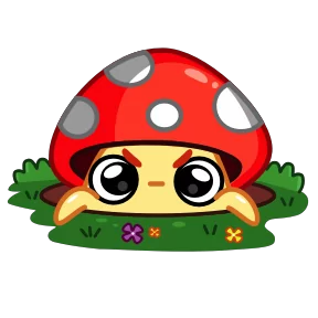 Стикер из набора Грибочек