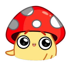 Стикер из набора Грибочек