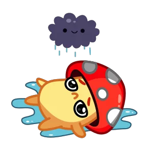 Стикер из набора Грибочек