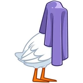 Стикер из набора Гусь!