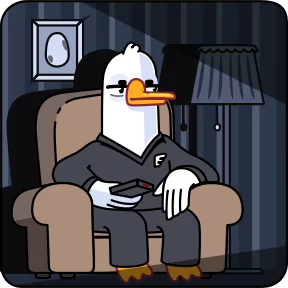 Стикер из набора Гусь