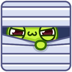 Стикер из набора Гусеница