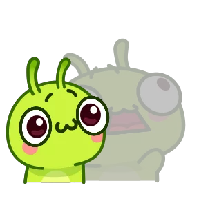 Стикер из набора Гусеница