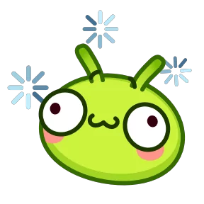 Стикер из набора Гусеница