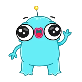 Стикер из набора Инопланетянин