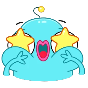 Стикер из набора Инопланетянин