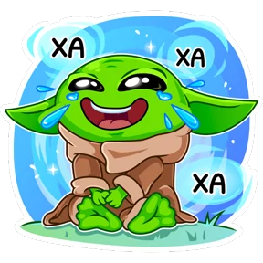 Стикер из набора Инопланетянин