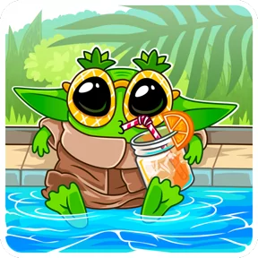 Стикер из набора Инопланетянин