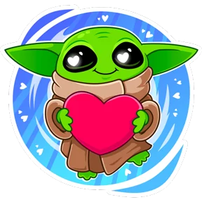 Стикер из набора Инопланетянин