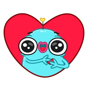 Стикер из набора Инопланетянин