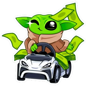 Стикер из набора Инопланетянин