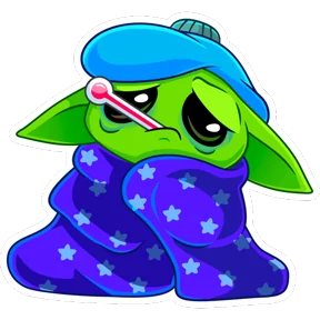 Стикер из набора Инопланетянин