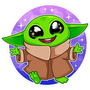 Стикер из набора Инопланетянин