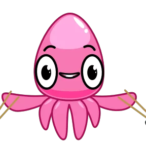 Стикер из набора Кальмар