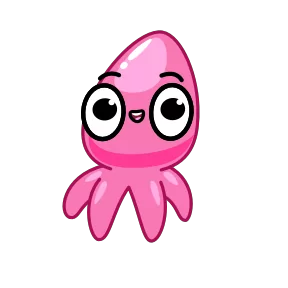 Стикер из набора Кальмар