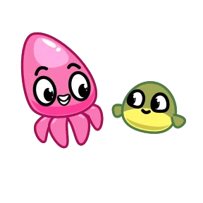 Стикер из набора Кальмар