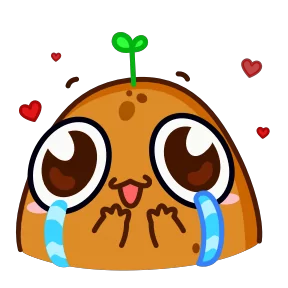 Стикер из набора Картошечка