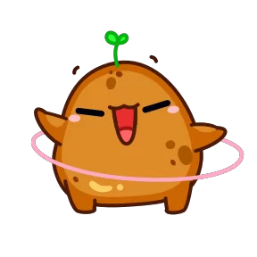 Стикер из набора Картошечка