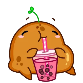 Стикер из набора Картошечка