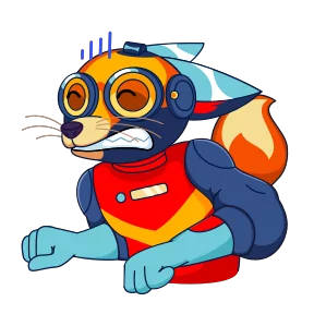 Стикер из набора КиберЛис