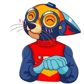 Стикер из набора КиберЛис