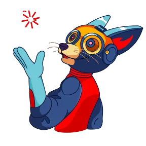 Стикер из набора КиберЛис