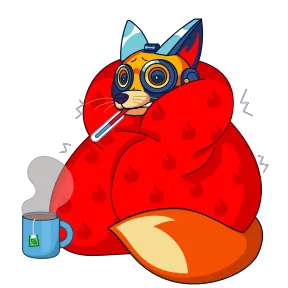 Стикер из набора КиберЛис