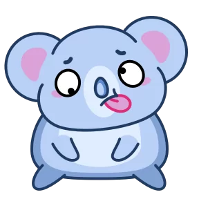 Стикер из набора Коала Алла