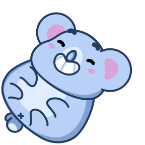 Стикер из набора Коала Алла