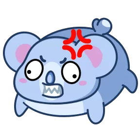 Стикер из набора Коала Алла