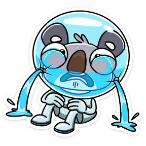 Стикер из набора Коала