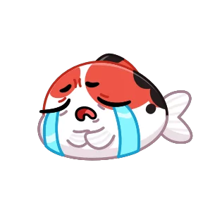 Стикер из набора Кои