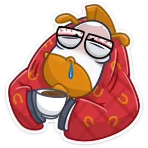 Стикер из набора Конь