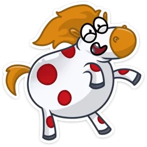 Стикер из набора Конь