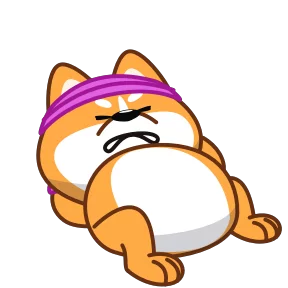 Стикер из набора Корги