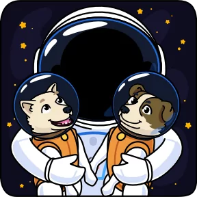 Стикер из набора Космонавт