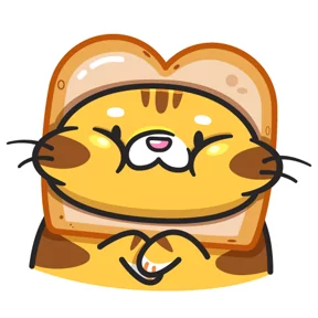 Стикер из набора Кот Батон