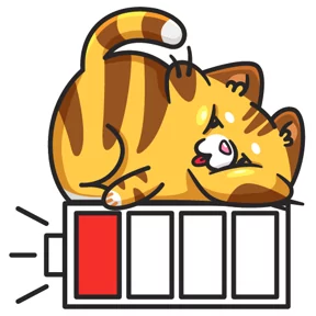 Стикер из набора Кот Батон