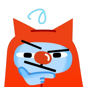 Стикер из набора Котище