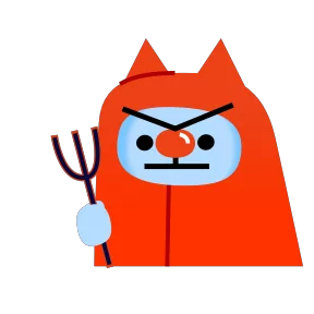 Стикер из набора Котище