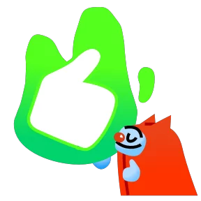 Стикер из набора Котище