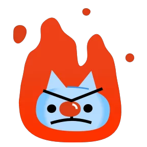 Стикер из набора Котище