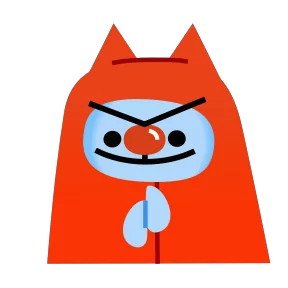 Стикер из набора Котище