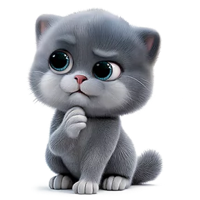 Стикер из набора Котёнок