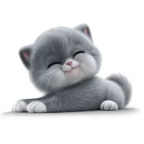 Стикер из набора Котёнок