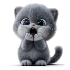 Стикер из набора Котёнок