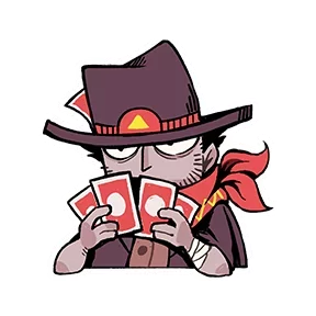 Стикер из набора Ковбой